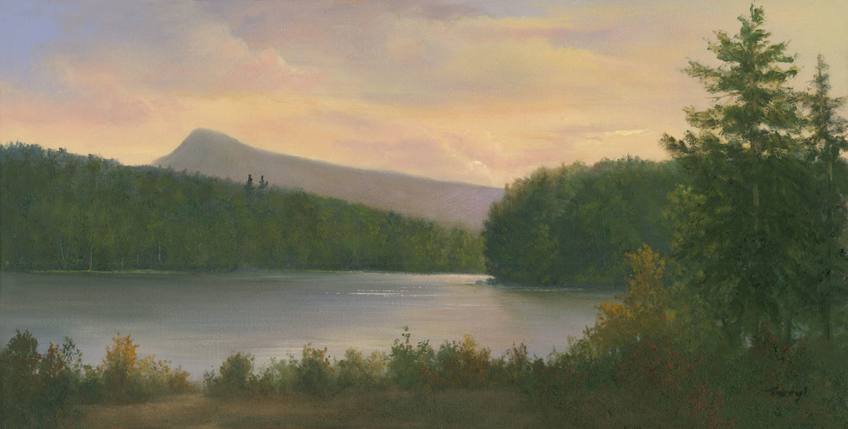 South Lake Sunset-Catskills by Tarryl Gabel 