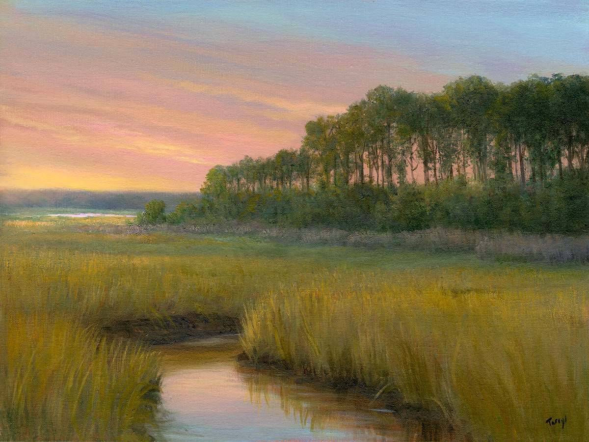 Sunsetting over Hilton Head Marsh by Tarryl Gabel, Image 1.