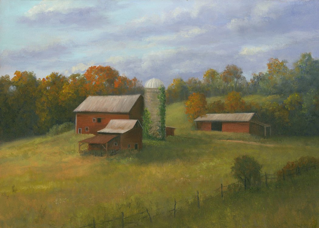 Old barns along the Taconic by Tarryl Gabel 
