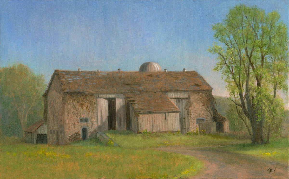 Tattered and Worn, old barn by Tarryl Gabel 