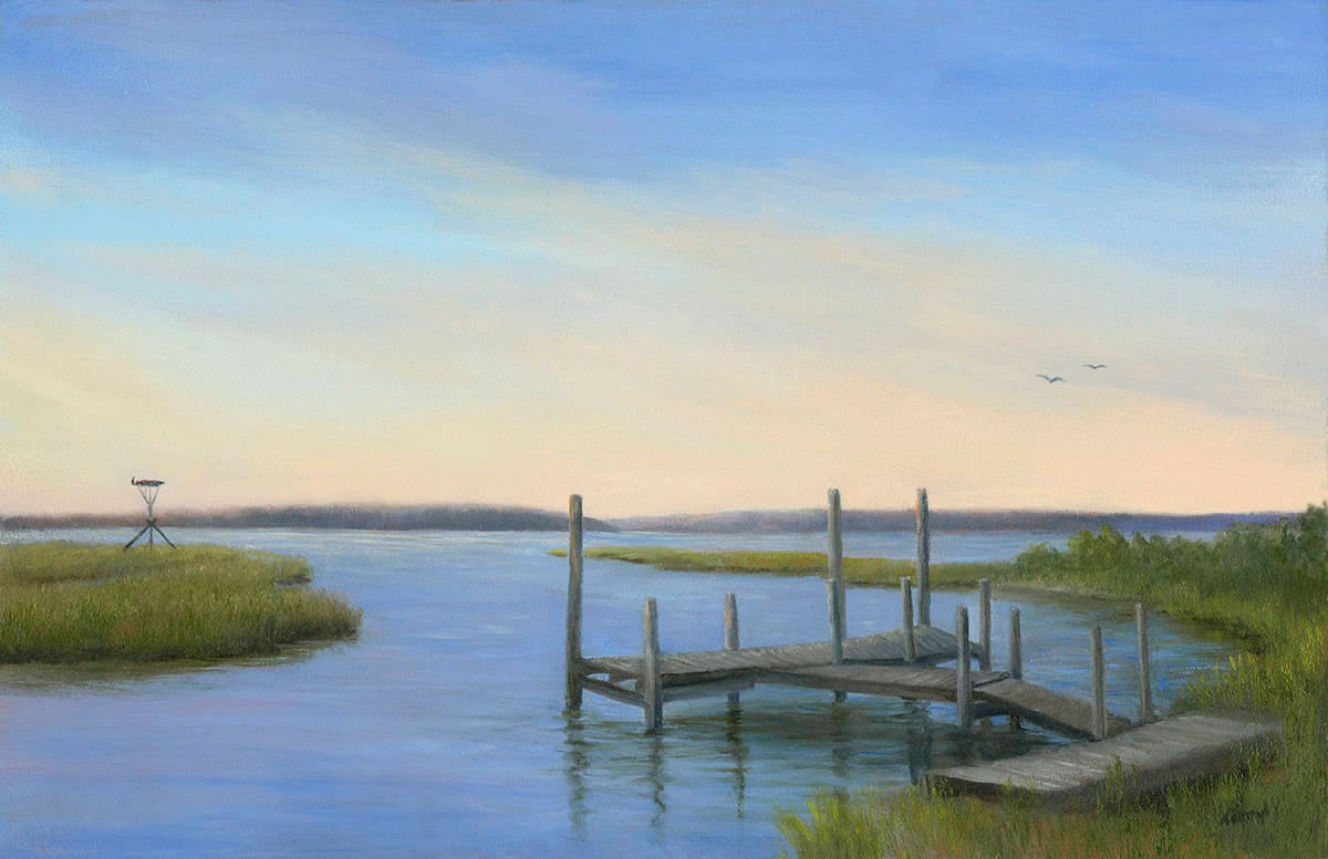 Topsy Turvey Dock by Tarryl Gabel 