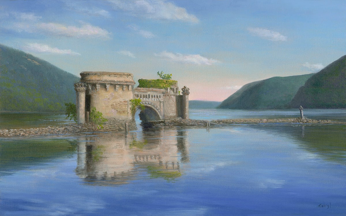 Bannerman Island Turret by Tarryl Gabel 