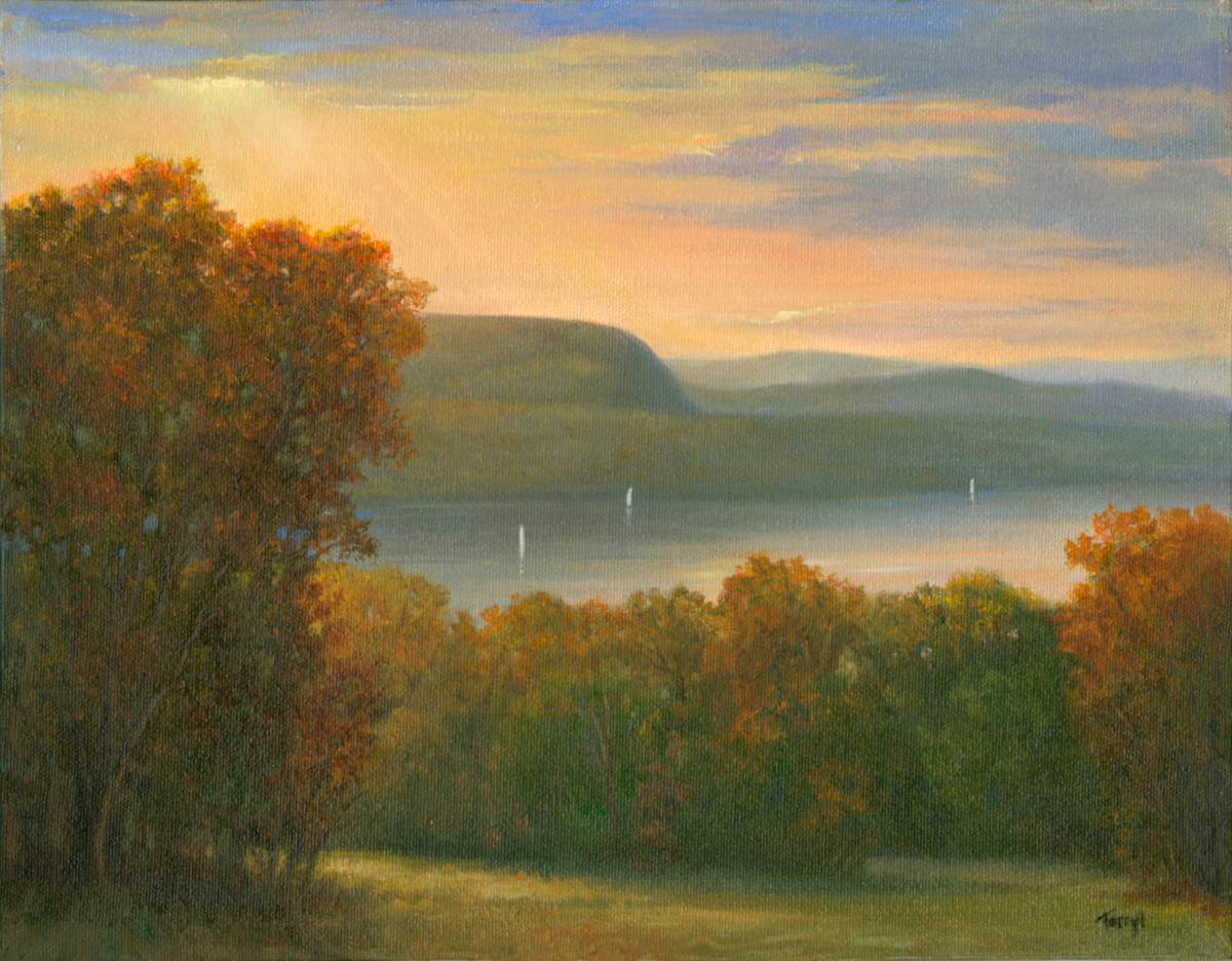 Vanderbilt-October Sunset by Tarryl Gabel, Image 1.