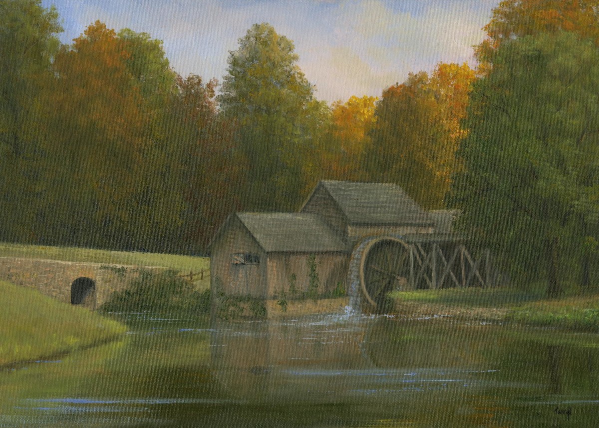 Mabry Mill- Virginia by Tarryl Gabel 