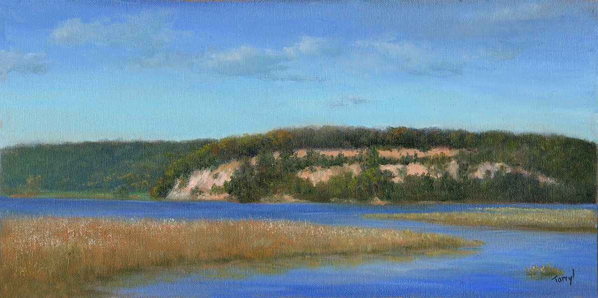 White cliffs from Kendall Farms by Tarryl Gabel 