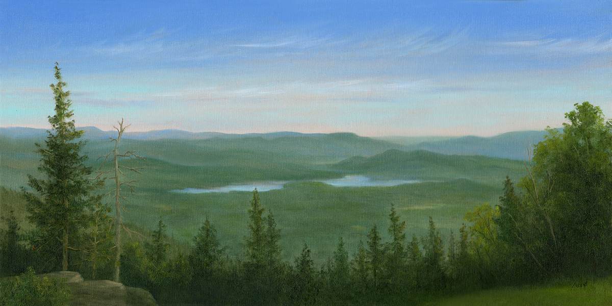 View from White Face Mountain, ADKs by Tarryl Gabel, Image 1.