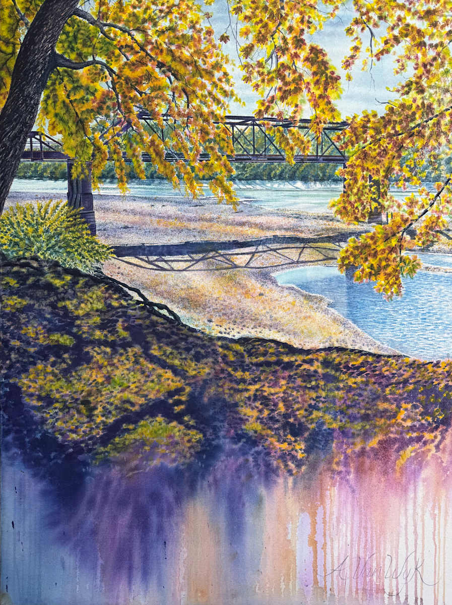 Horn's Ferry Bridge by Andrea VanWyk, Image 1.