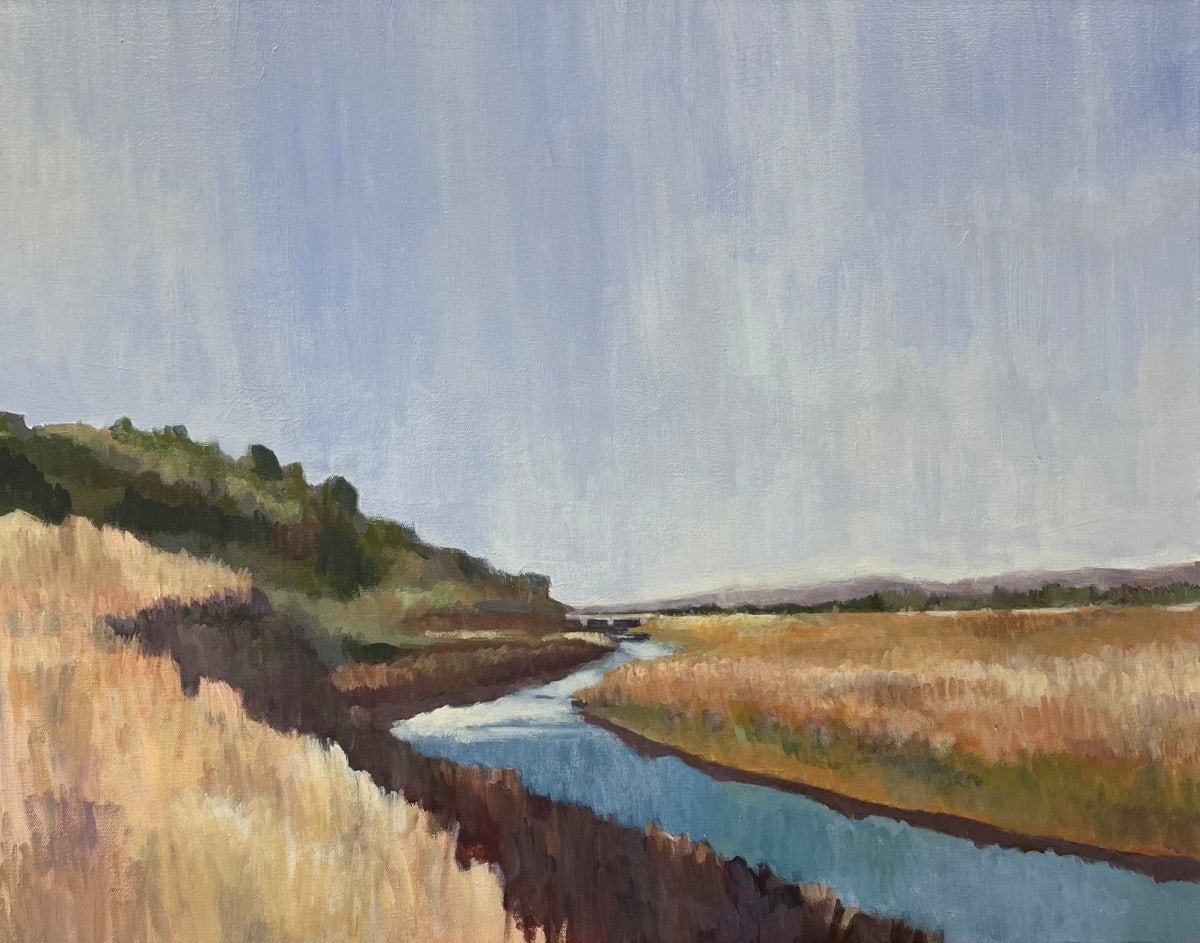 Coyote Point Trail by Nancy Benton  Image: Coyote Point Trail, Acrylic