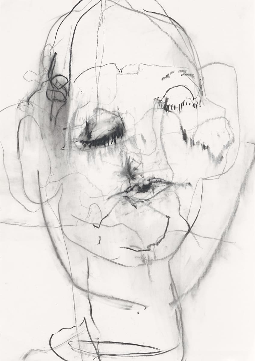 Self portrait ll October sorrows by Lorna Watkins 