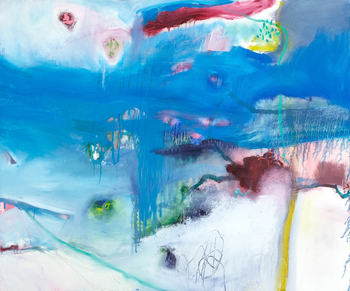 Cave swimming by Lorna Watkins 