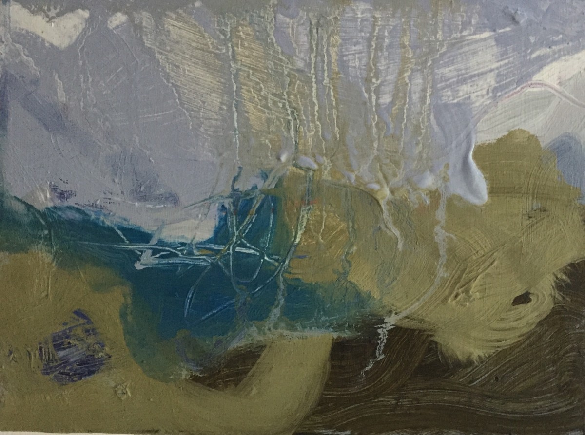 Shining green and silver by Lorna Watkins, Image 1.