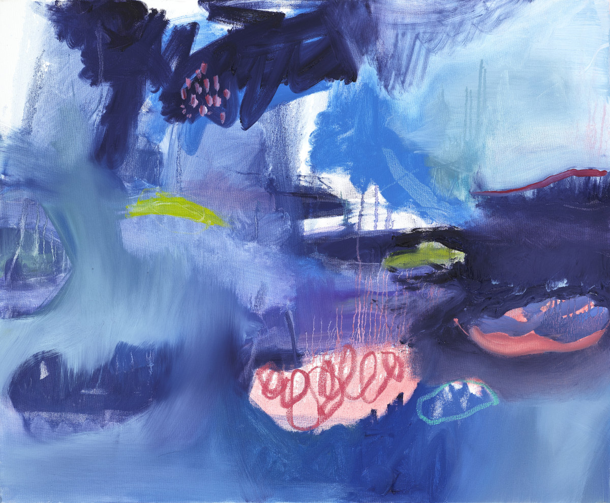 Blue Vast Meanderings by Lorna Watkins 