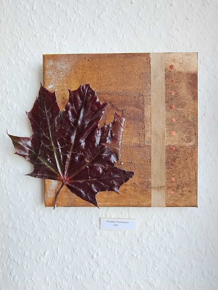 Autumn Leaf by Phoebe Thomasson, Image 1.