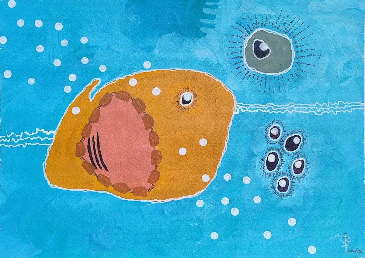 Organisms on a Date by Phoebe Thomasson, Image 1.