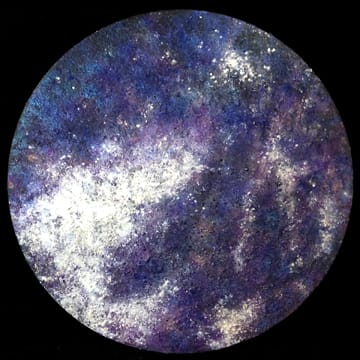 Cosmic Tondo: Dust to Dust III by Merrilyn Duzy 
