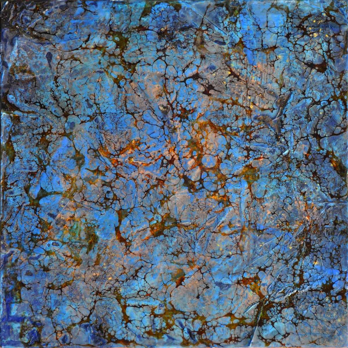 Fractured Blue II by Merrilyn Duzy, Image 1.