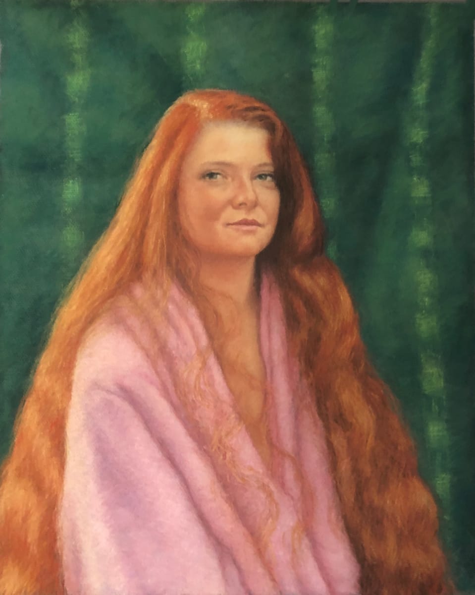Pink Robe by Merrilyn Duzy  Image: Mary Mazzola wearing my pink robe