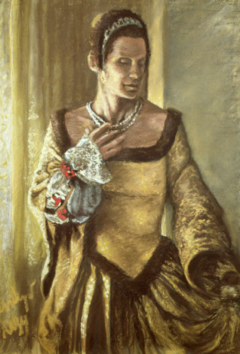 Ruth Weisberg as Sofonisba Anguissola by Merrilyn Duzy 