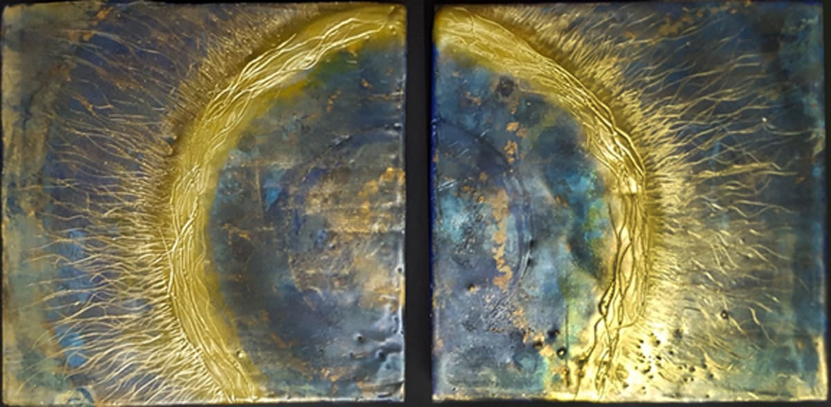 Solar Wind Diptych by Merrilyn Duzy, Image 1.