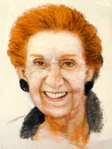 Study for Dorothy Gillespie by Merrilyn Duzy, Image 1.