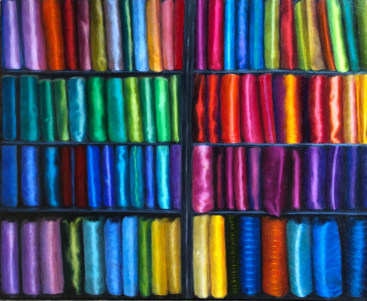 Thai Silk by Merrilyn Duzy 