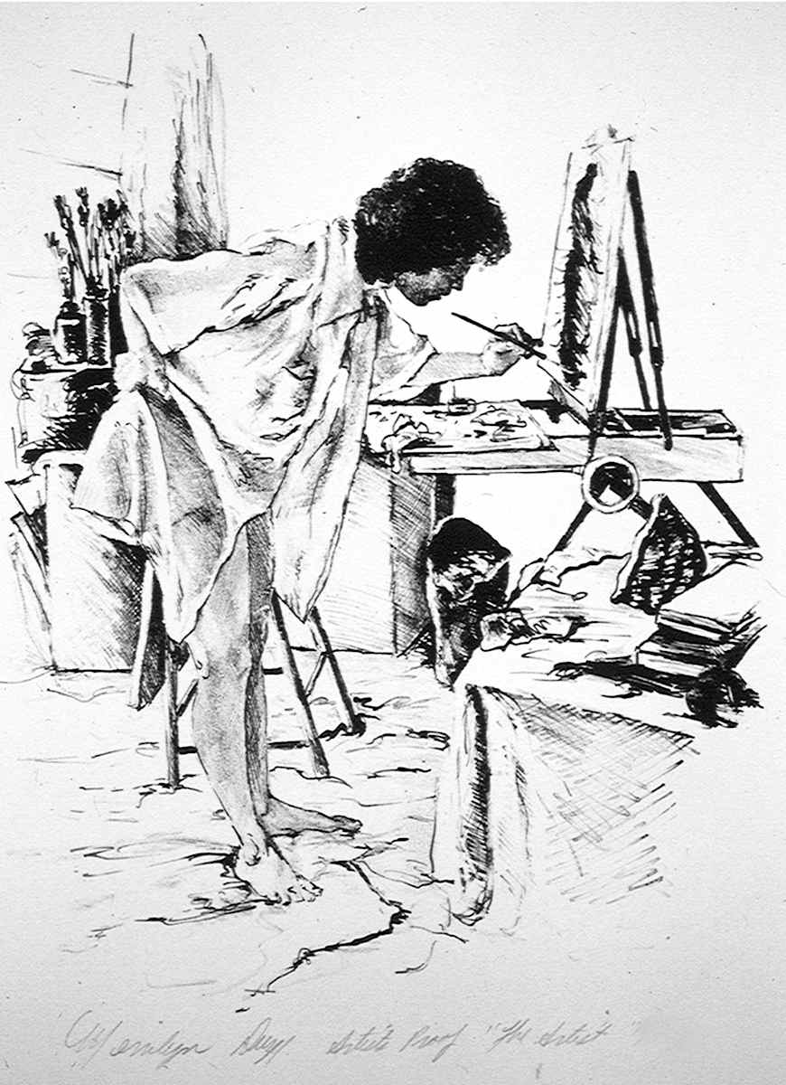The Artist by Merrilyn Duzy, Image 1.