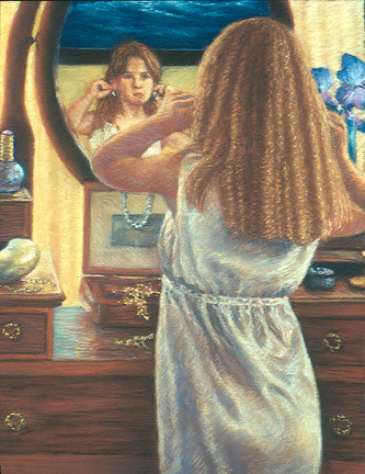 The Pearl Earrings  (Katie Brinson) by Merrilyn Duzy 
