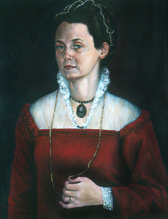 Victoria Masotti as Sofonisba Anguissola by Merrilyn Duzy 