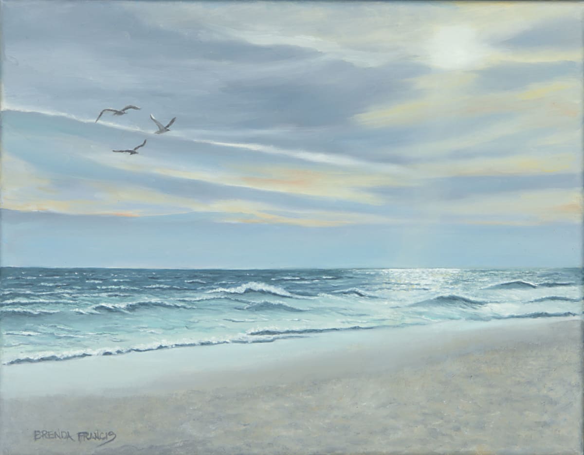 A DAY OFF by Brenda Francis  Image: Destin Beach, 2/2023