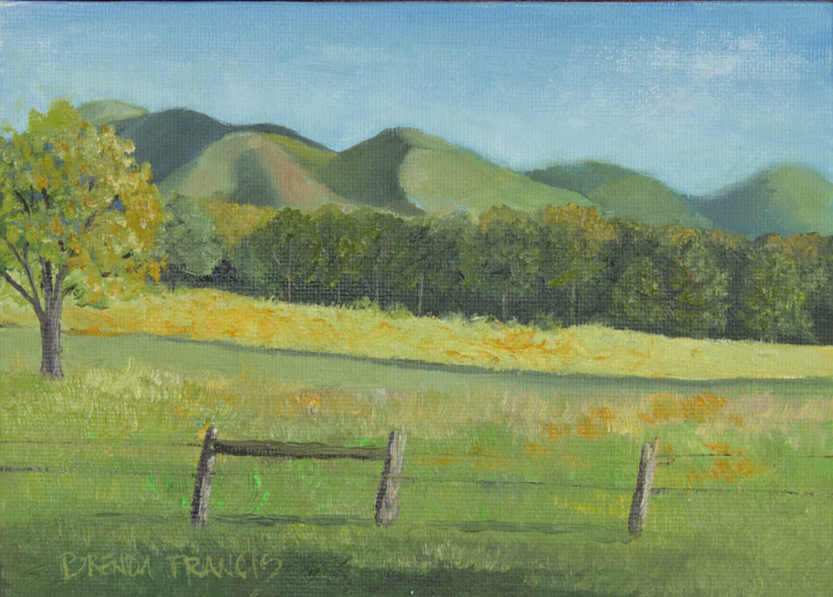 CADES COVE STUDY 1 by Brenda Francis  Image: Cades Cove, Tennessee..... a little piece of yesterday