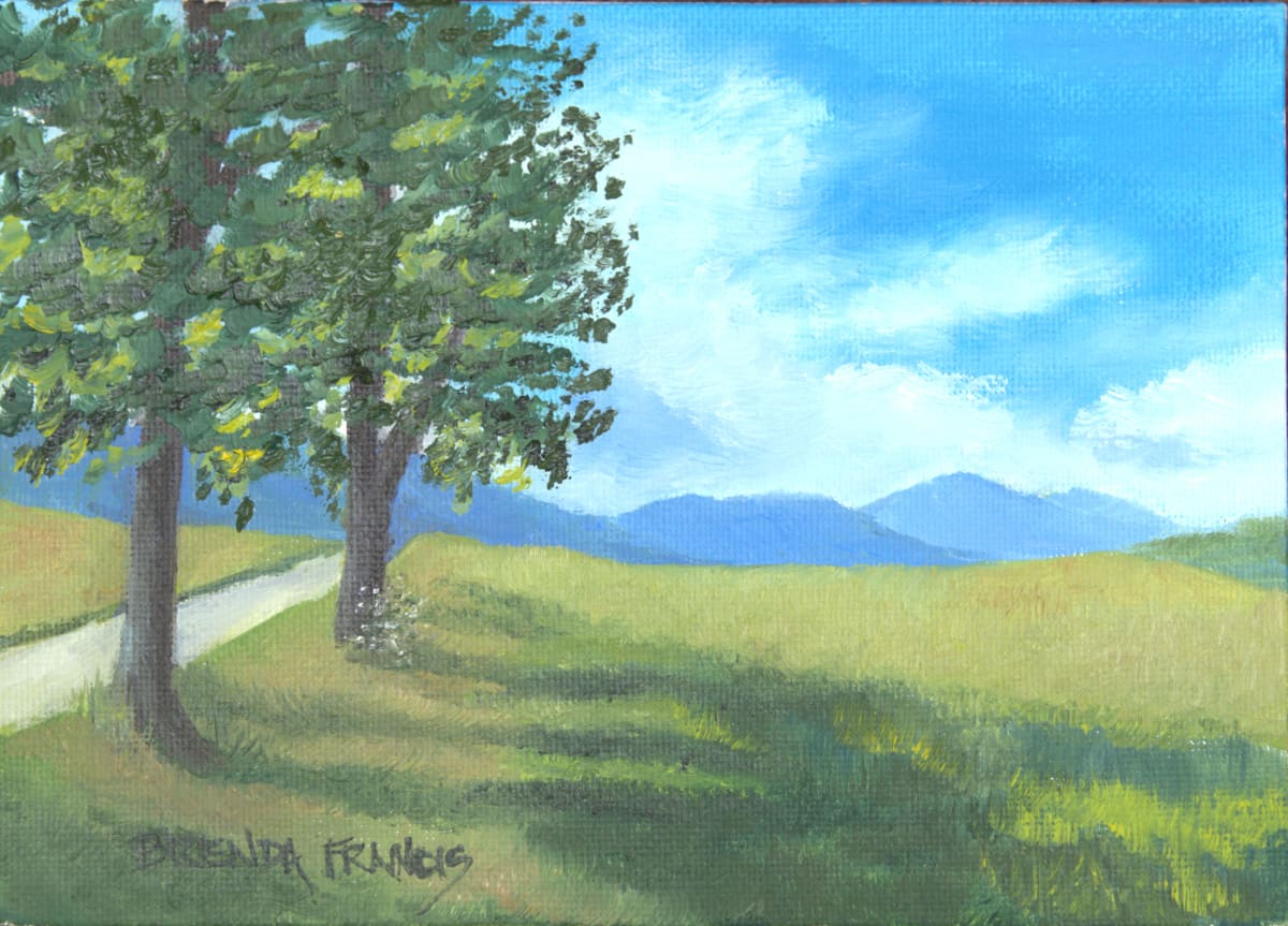 CADES COVE STUDY 3 by Brenda Francis  Image: Cades Cove, Tennessee
