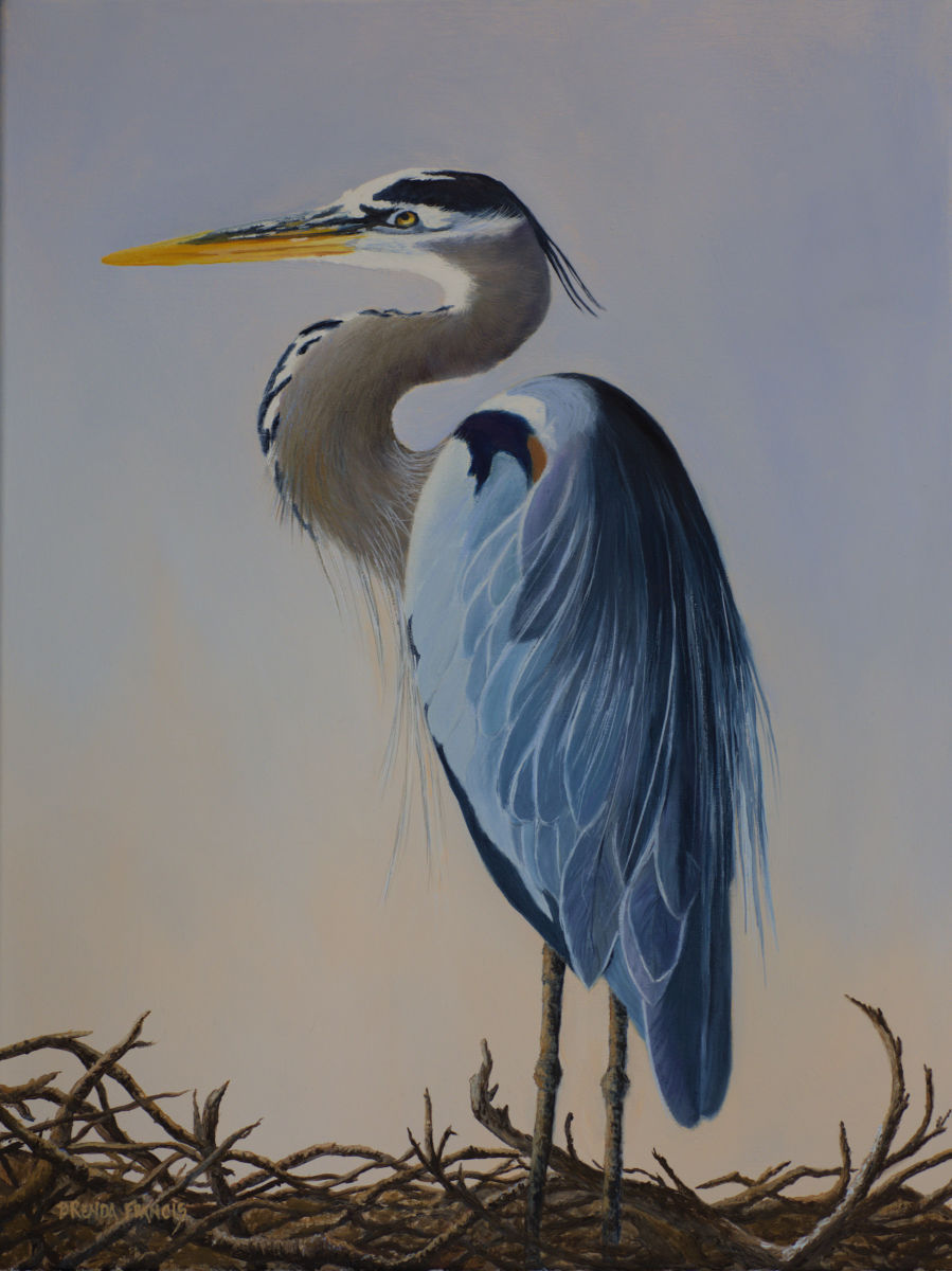 MAMA GREAT BLUE by Brenda Francis 