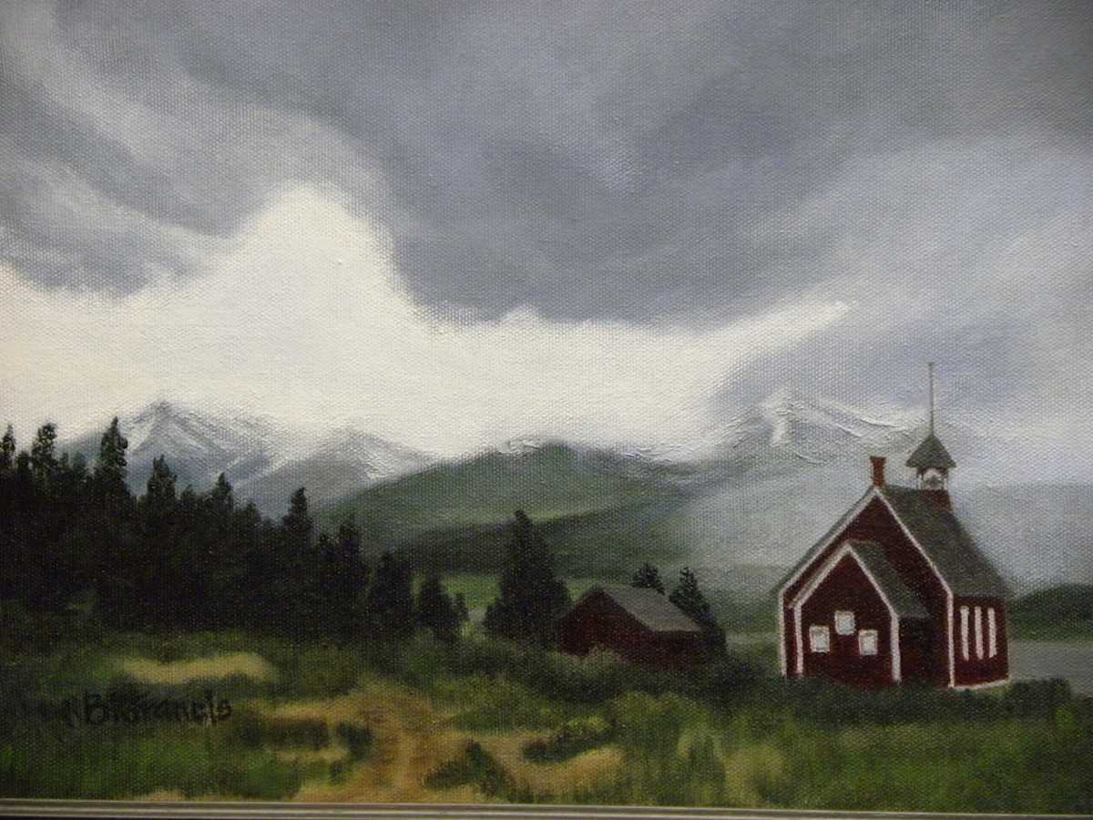 LITTLE RED SCHOOLHOUSE by Brenda Francis, Image 1.