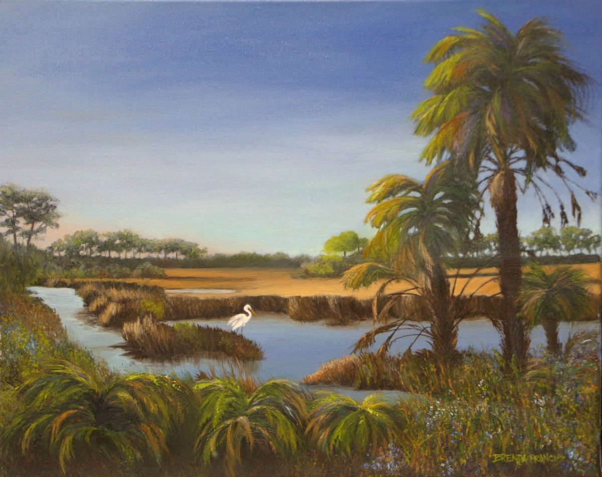ST. MARKS MARSH by Brenda Francis, Image 1.