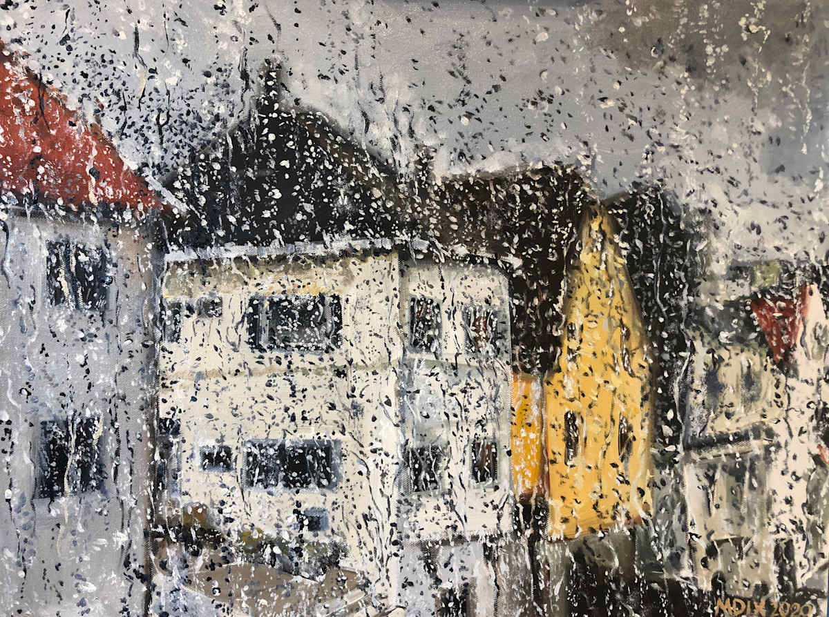 View from my window, Norway by Monica Dix 