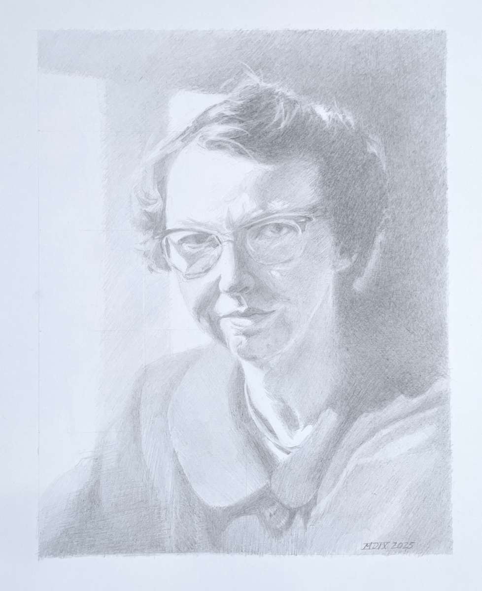 Flannery O'Connor by Monica Dix 