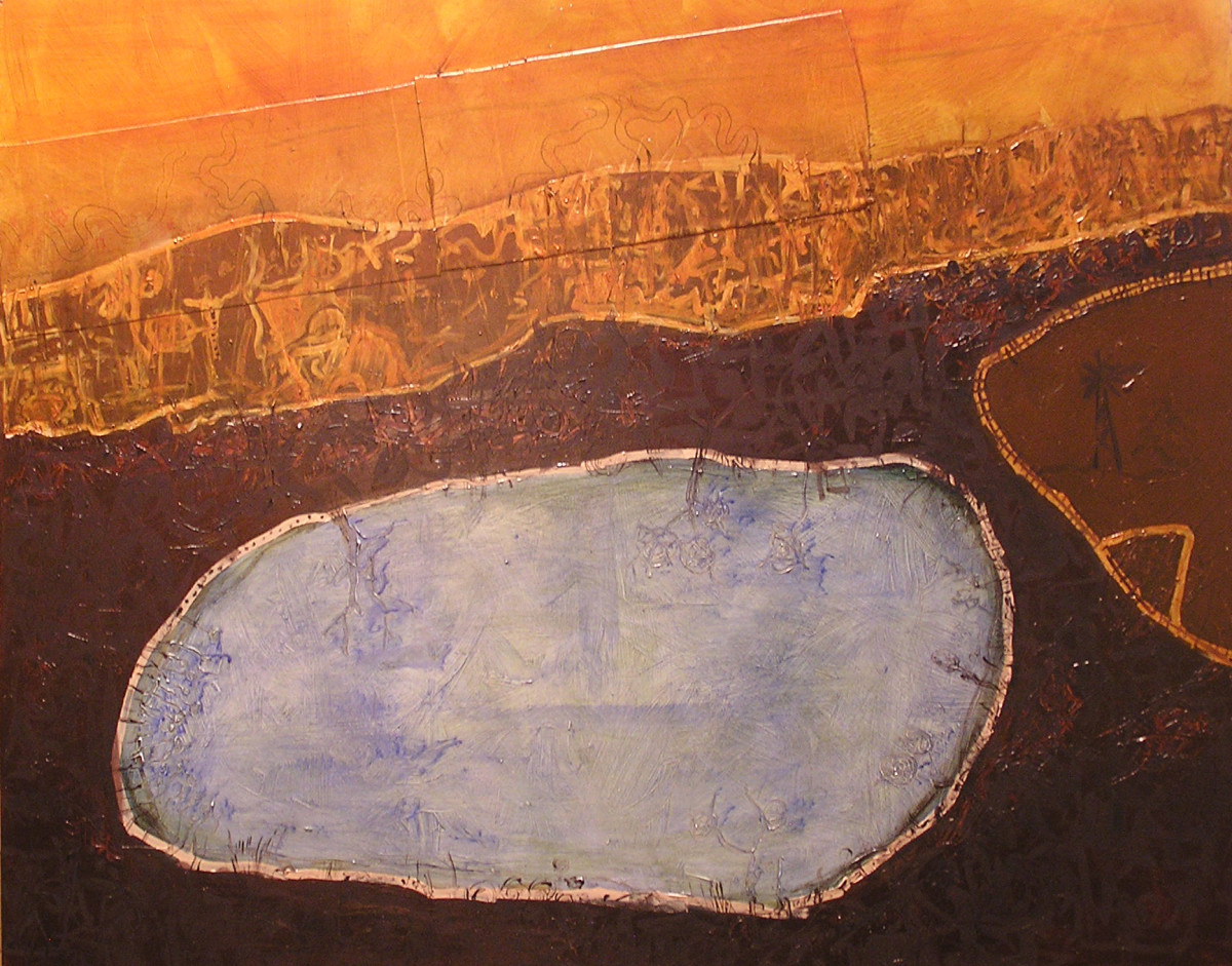 Blue billabong by Steve Baird 