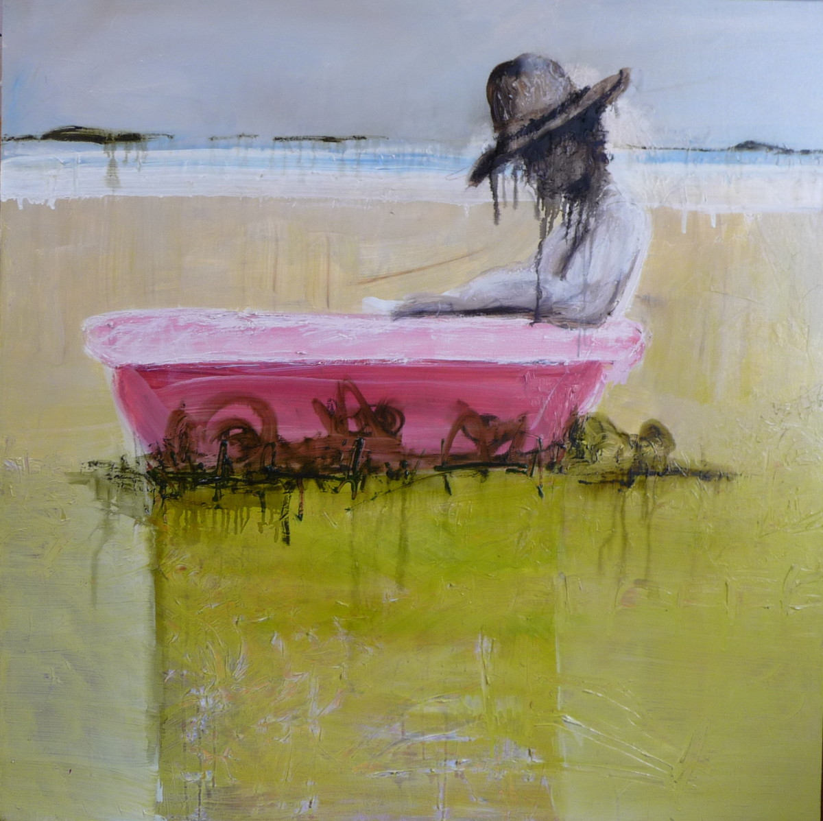 Pink Bath by Steve Baird 