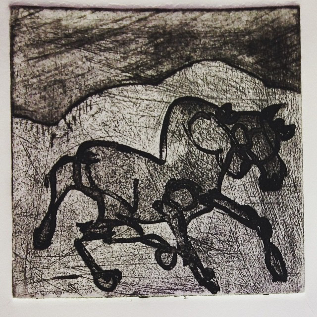 Billy passes Koonenberry Mountain by Steve Baird 