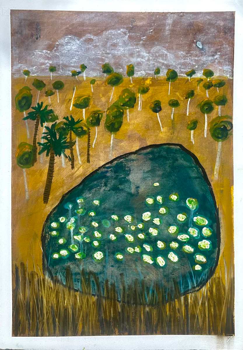 Lilypond Seven Emu by Steve Baird  Image: Lilypond Seven Emu