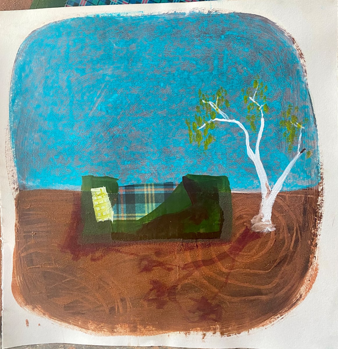 Swag on Country Coolibah by Steve Baird  Image: Swag on Country Coolibah