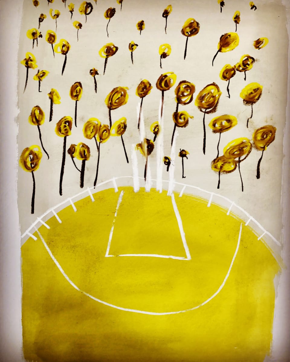 Footy Ground in the wattle by Steve Baird, Image 1.
