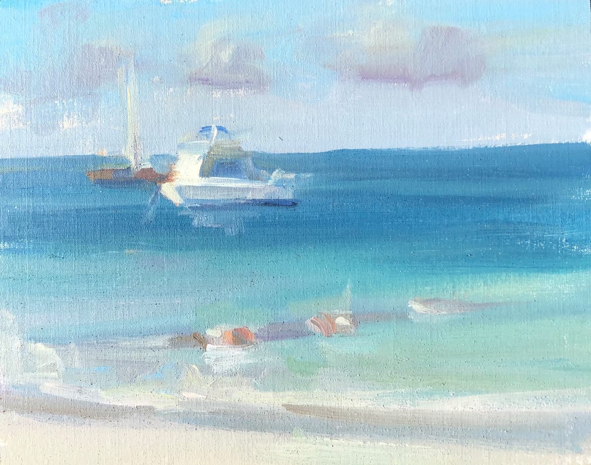 Aruba Boat Study by Pratima Rao 