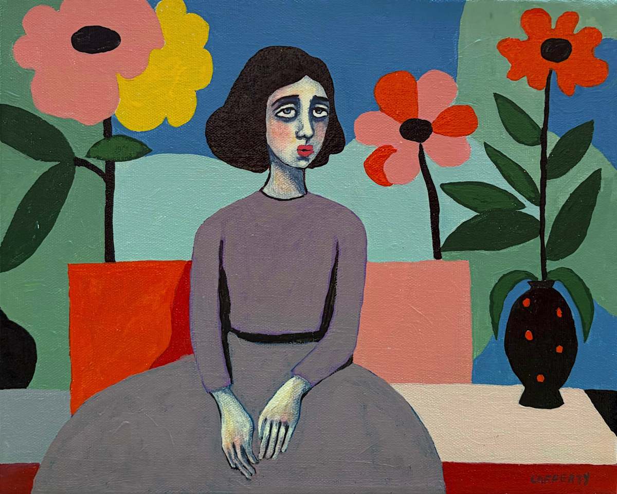 Who Brought The Flowers by Sharon Lafferty, Image 1.