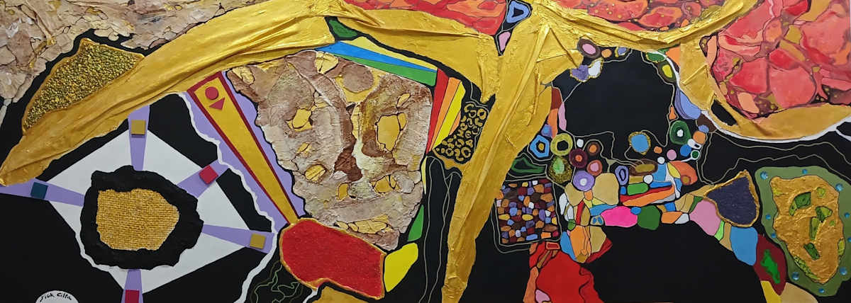 Golden Pathways to a Colorful Otherworld by Rick Citta 