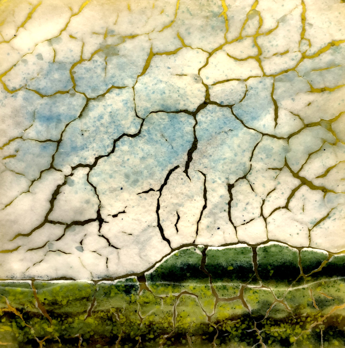 Green Hills by Nancy Cann 