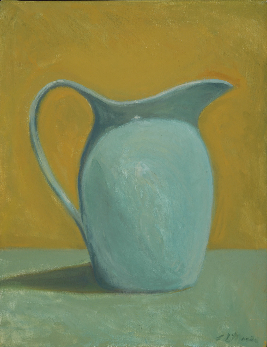 Blue Pitcher by Janice L. Moore 