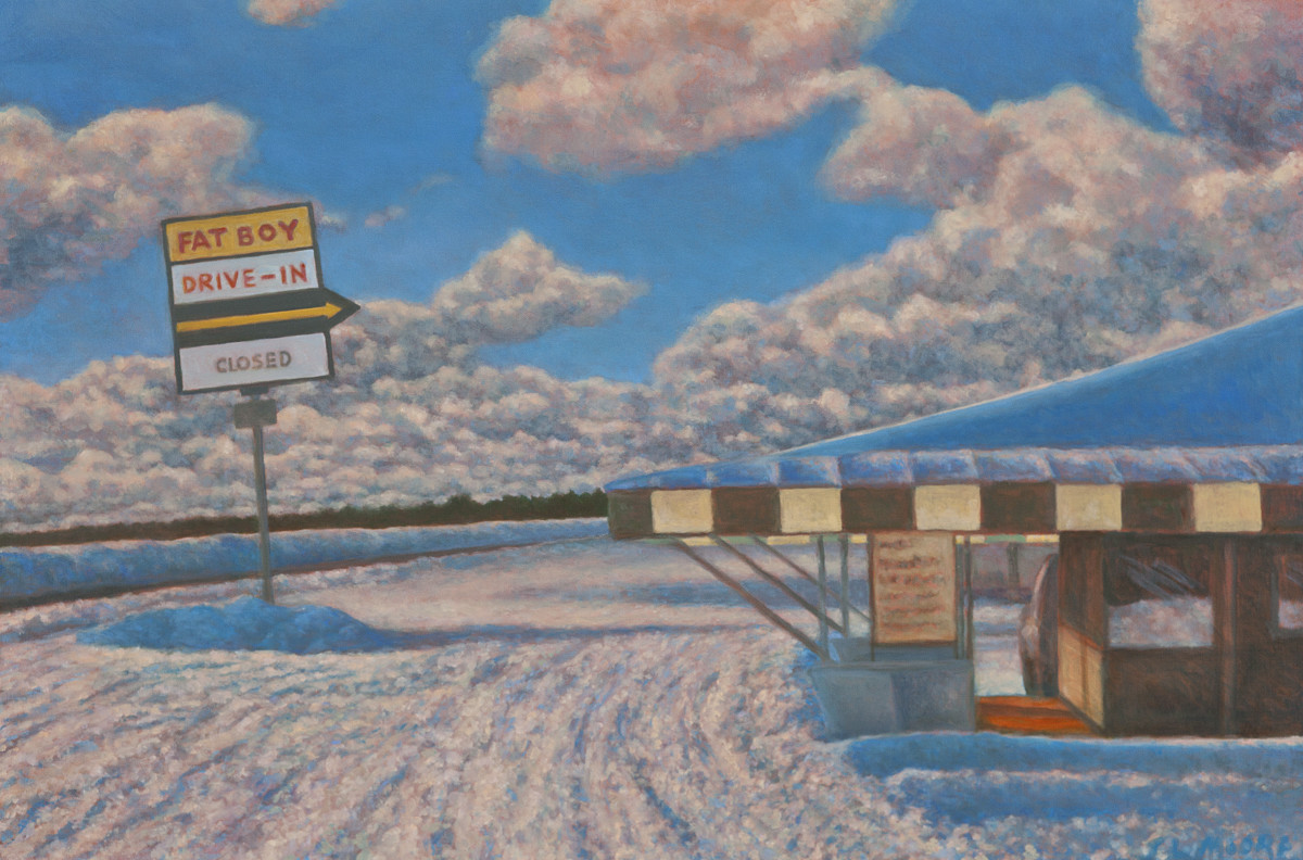 Fat Boy in Winter by Janice L. Moore 