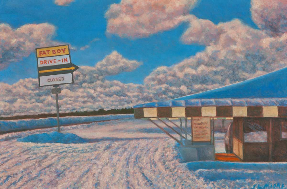 Fat Boy in Winter by Janice L. Moore, Image 1.