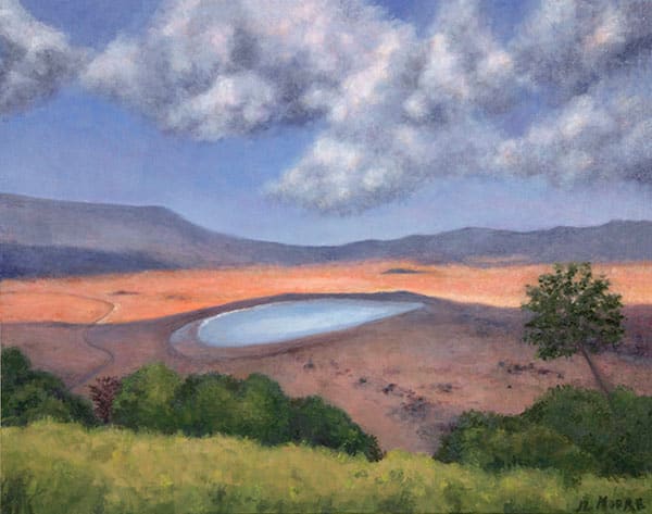 Ngorongoro (a long view of the world) by Janice L. Moore 